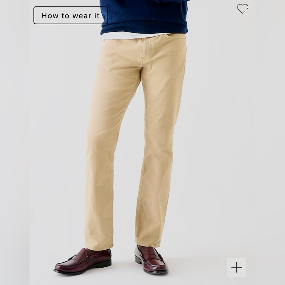 J. Crew 484 slim-fit garment-dyed five-pocket pant